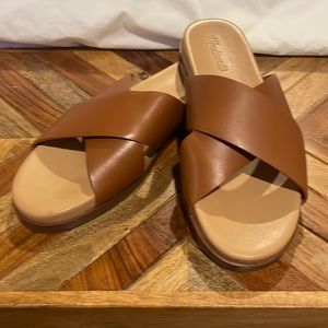 Madewell Louisa slide Sz 10- WORN ONCE